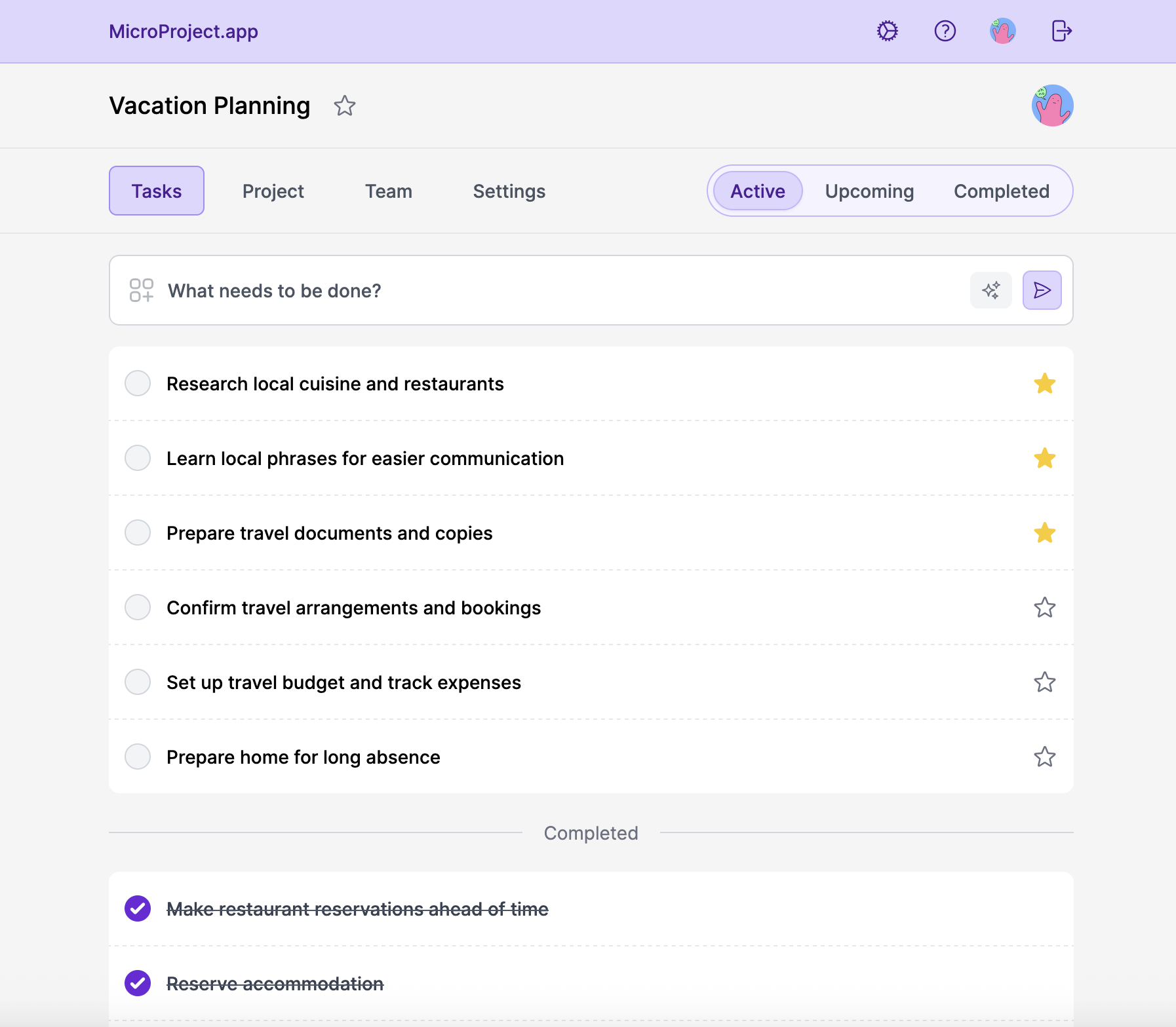 Product screenshot